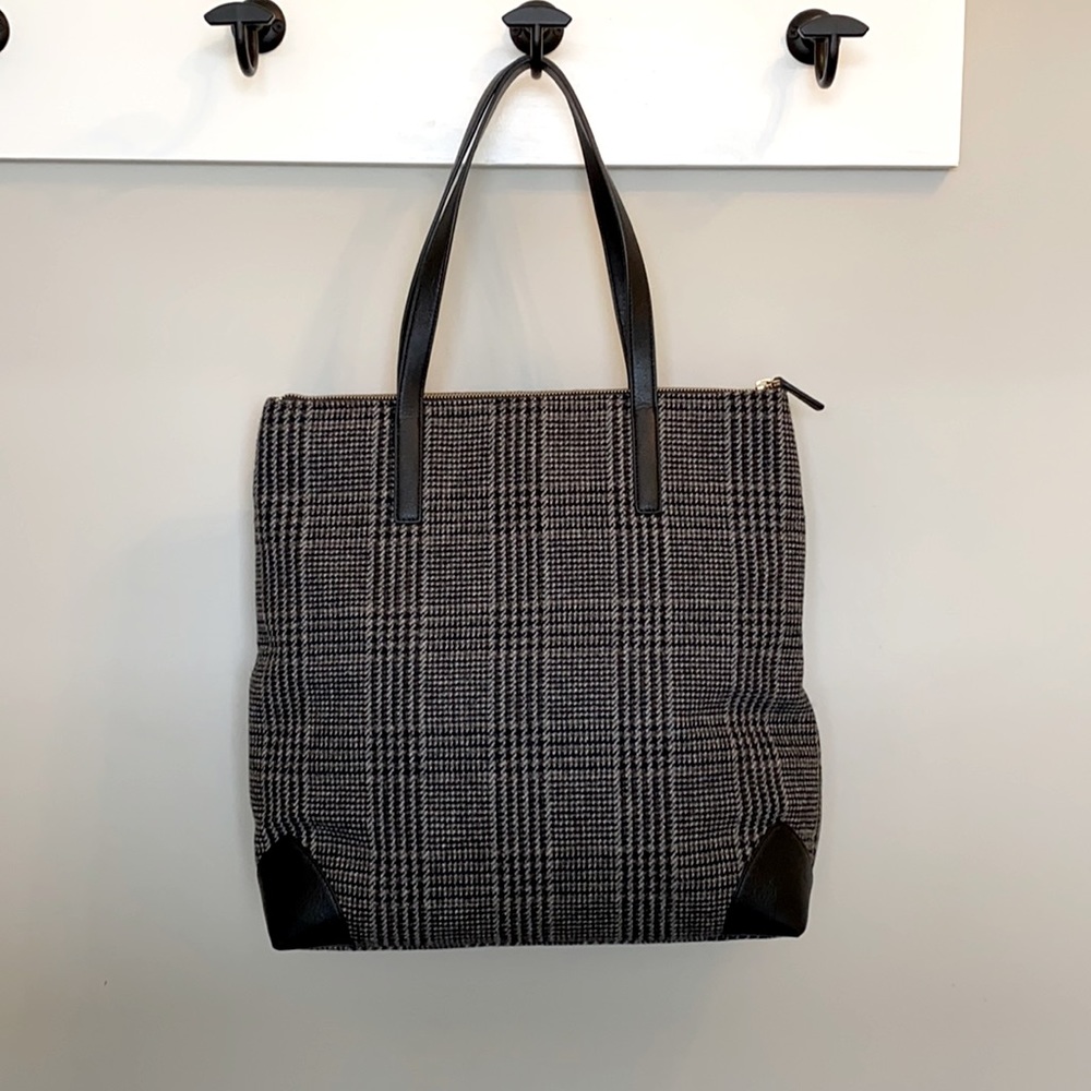MARK & GRAHAM Plaid Tote